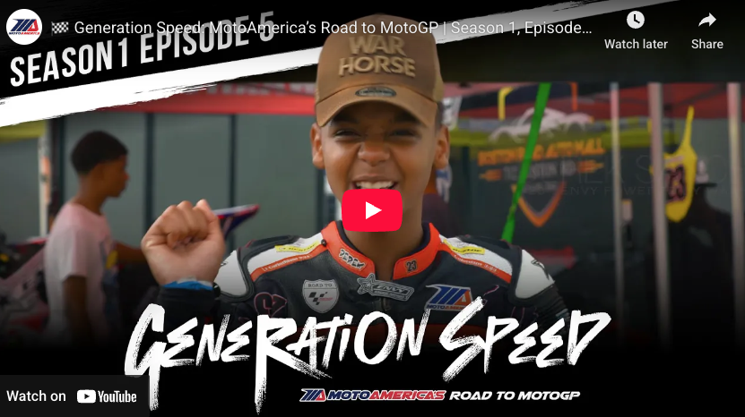 Read more about the article Generation Speed, MotoAmerica’s Road To MotoGP™ Episode 5: “Sucker Baby”